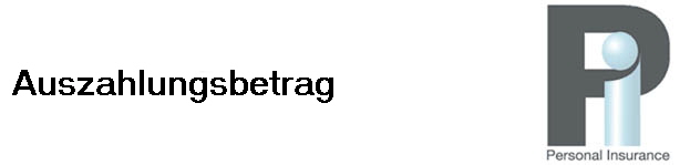 Auszahlungsbetrag
