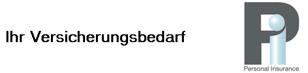 Ihr Versicherungsbedarf
